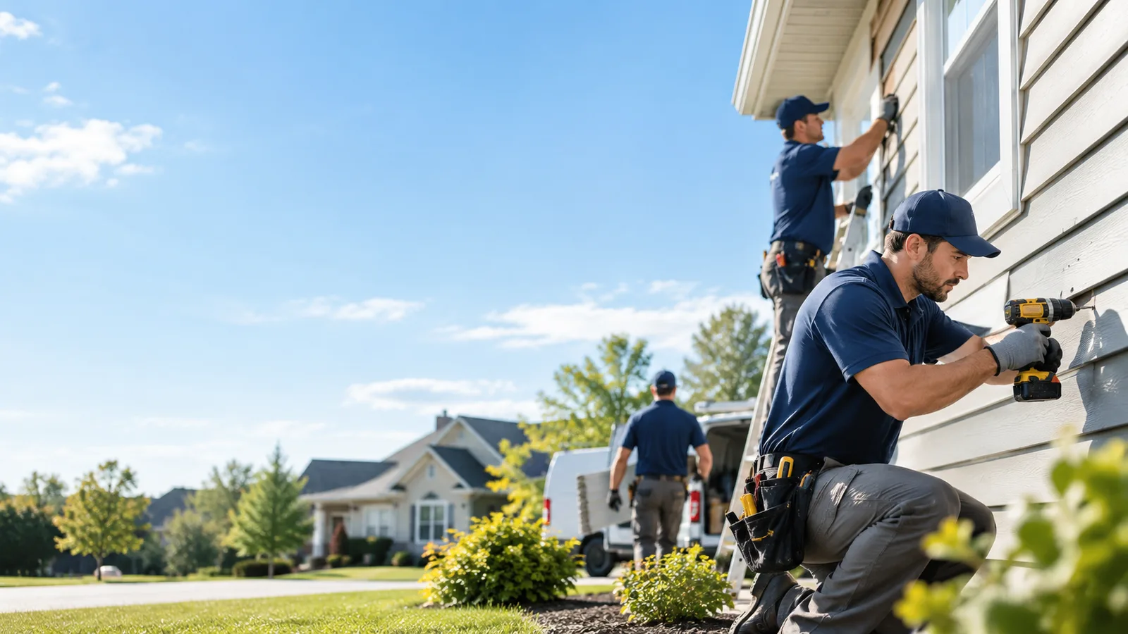 Cracked Siding Repair in Newburgh, IN